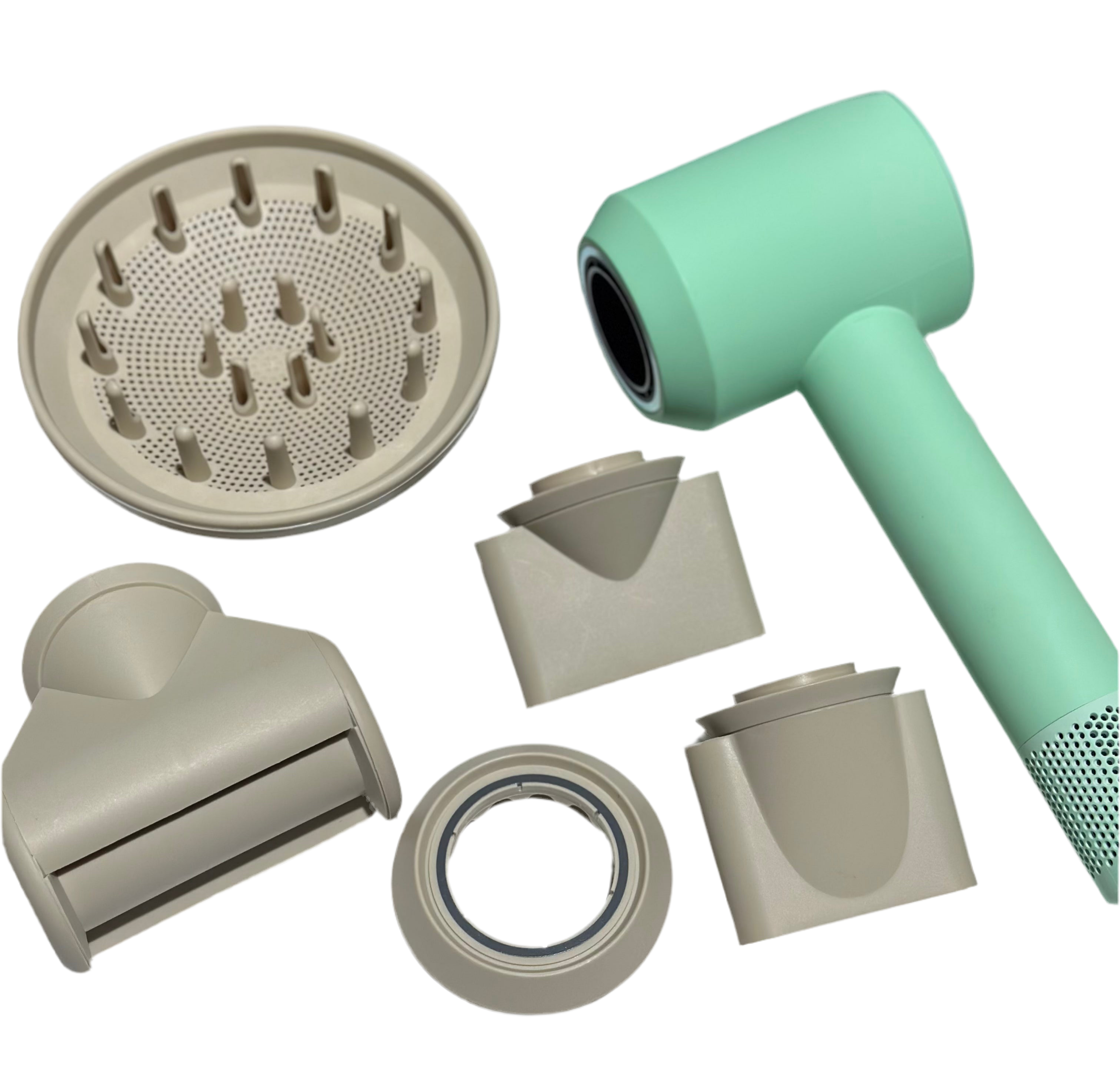 Powerful Digital Hair Dryer - Mint - AtsiHairSupplies