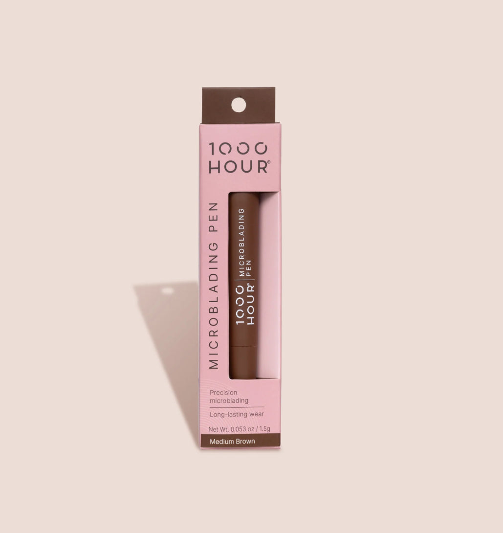 1000 Hour Microblading Pen MEDIUM BROWN - AtsiHairSupplies