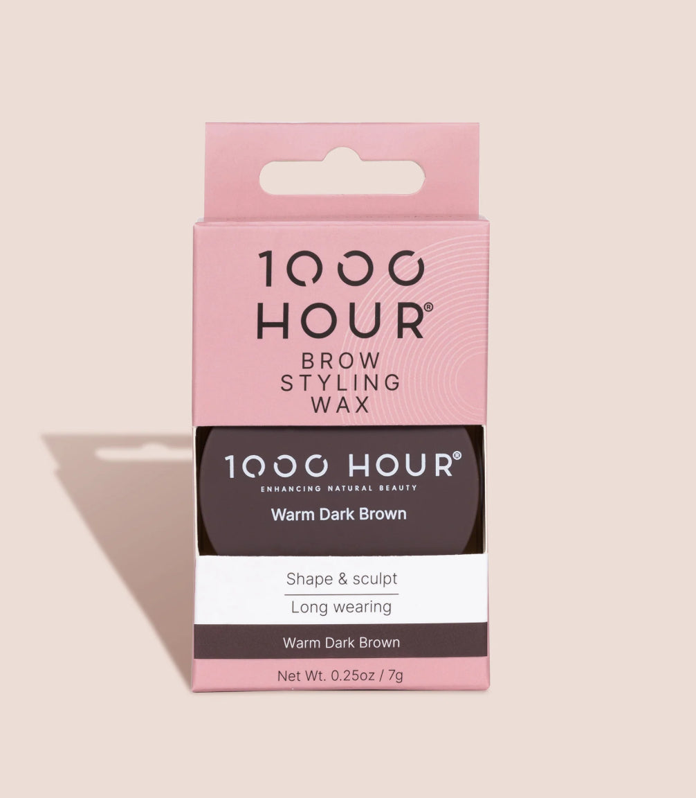 1000 Hour Brow Styling Wax WARM DARK BROWN - AtsiHairSupplies