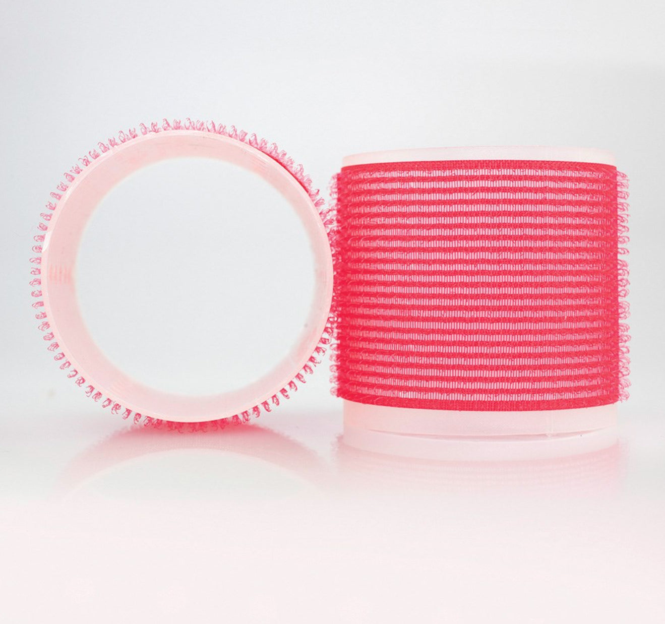 HAIR FX - Self Gripping Velcro Rollers 70mm 6pk - Red - AtsiHairSupplies