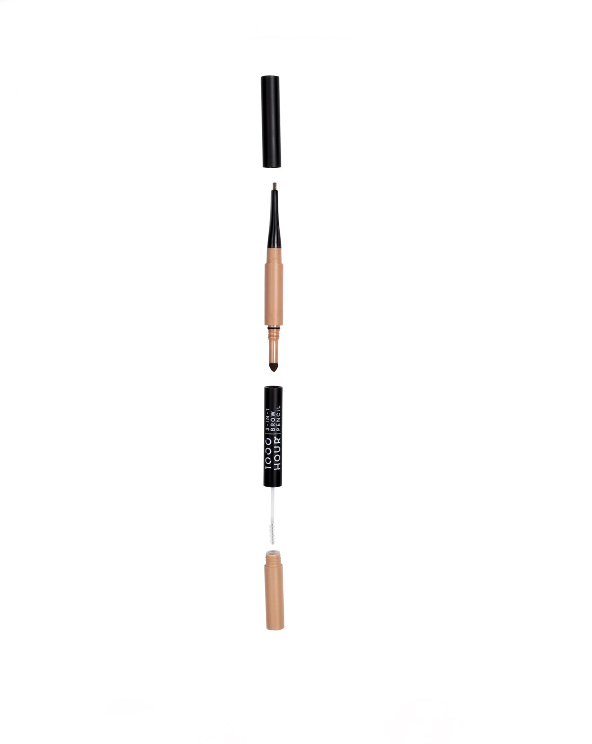 1000 Hour 3-In-1 Brow Pencil LIGHT BROWN - AtsiHairSupplies