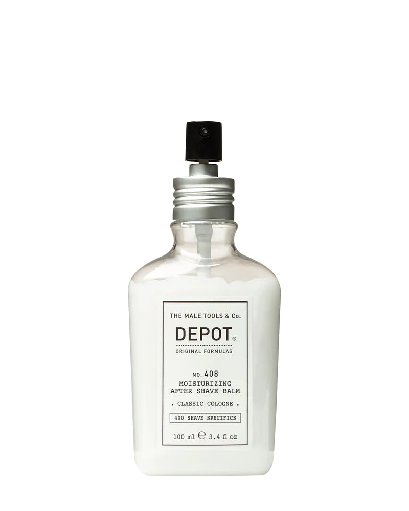 DEPOT NO. 408 MOISTURIZING AFTER SHAVE BALM 100ml - AtsiHairSupplies