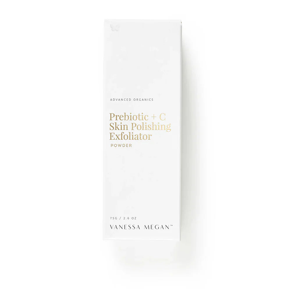 VANESSA MEGAN PREBIOTIC + C SKIN POLISHING EXFOLIATOR POWDER 75G - AtsiHairSupplies