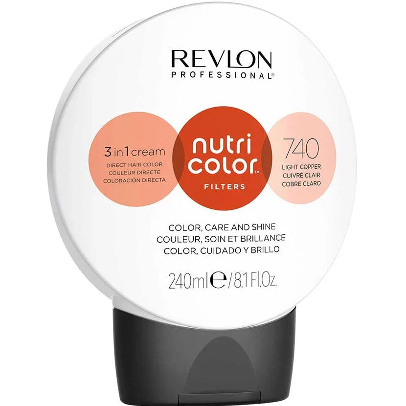 Revlon Professional NUTRI COLOR™ FILTERS FASHION FILTERS Light Copper 740 - AtsiHairSupplies