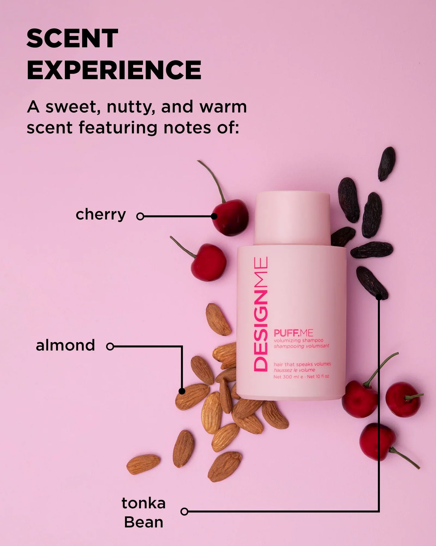 DesignMe PuffMe Volumizing Shampoo 300ml - AtsiHairSupplies