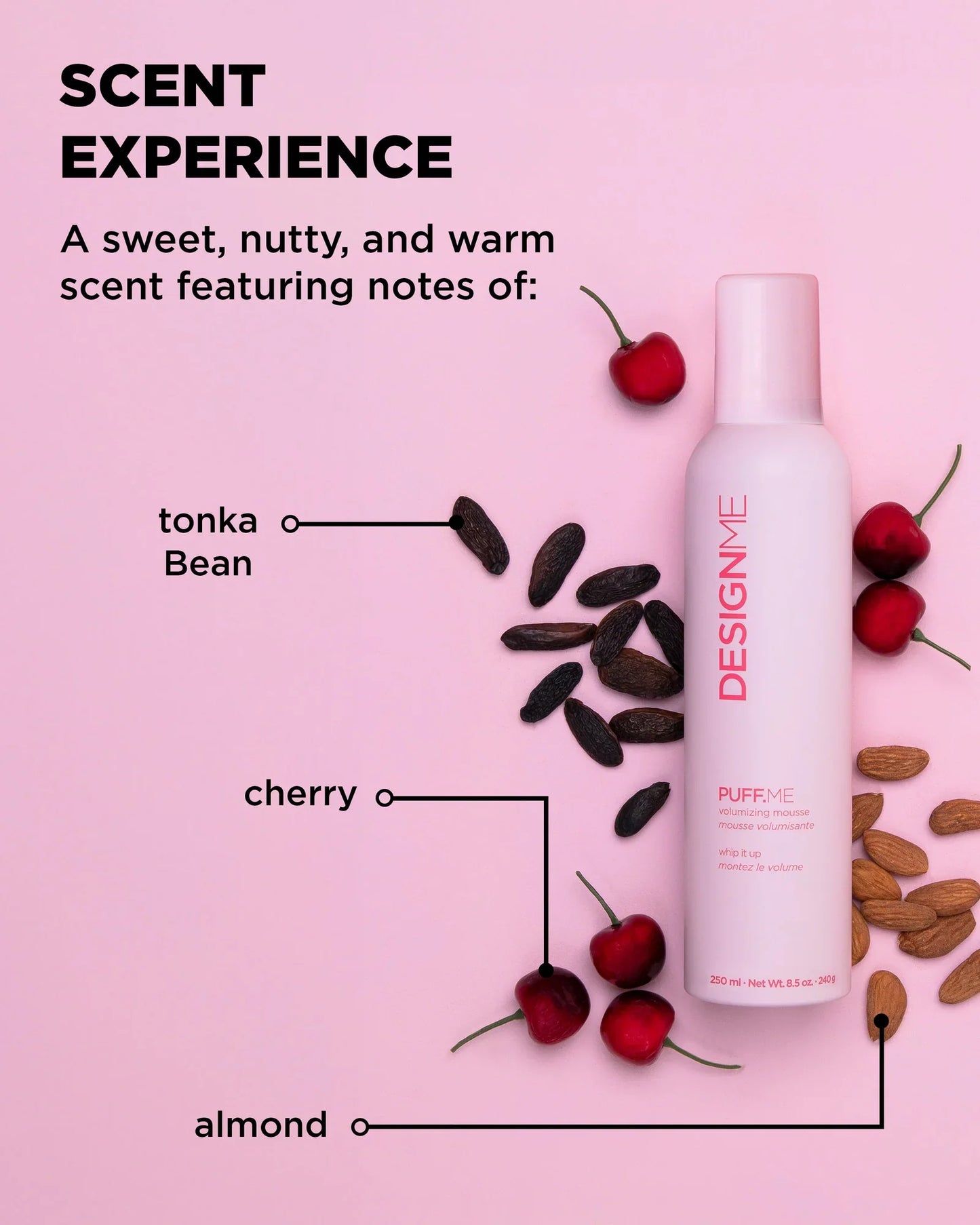 DesignMe Puff.Me Volumizing Mousse - AtsiHairSupplies