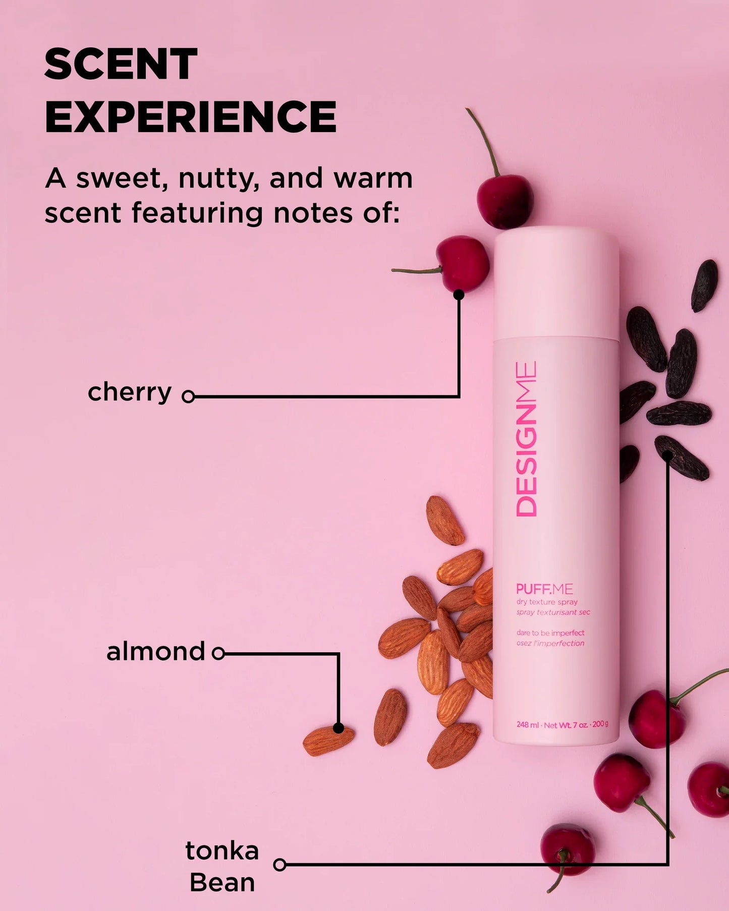 DesignMe Puff.Me Dry Texture Spray 245ml - AtsiHairSupplies