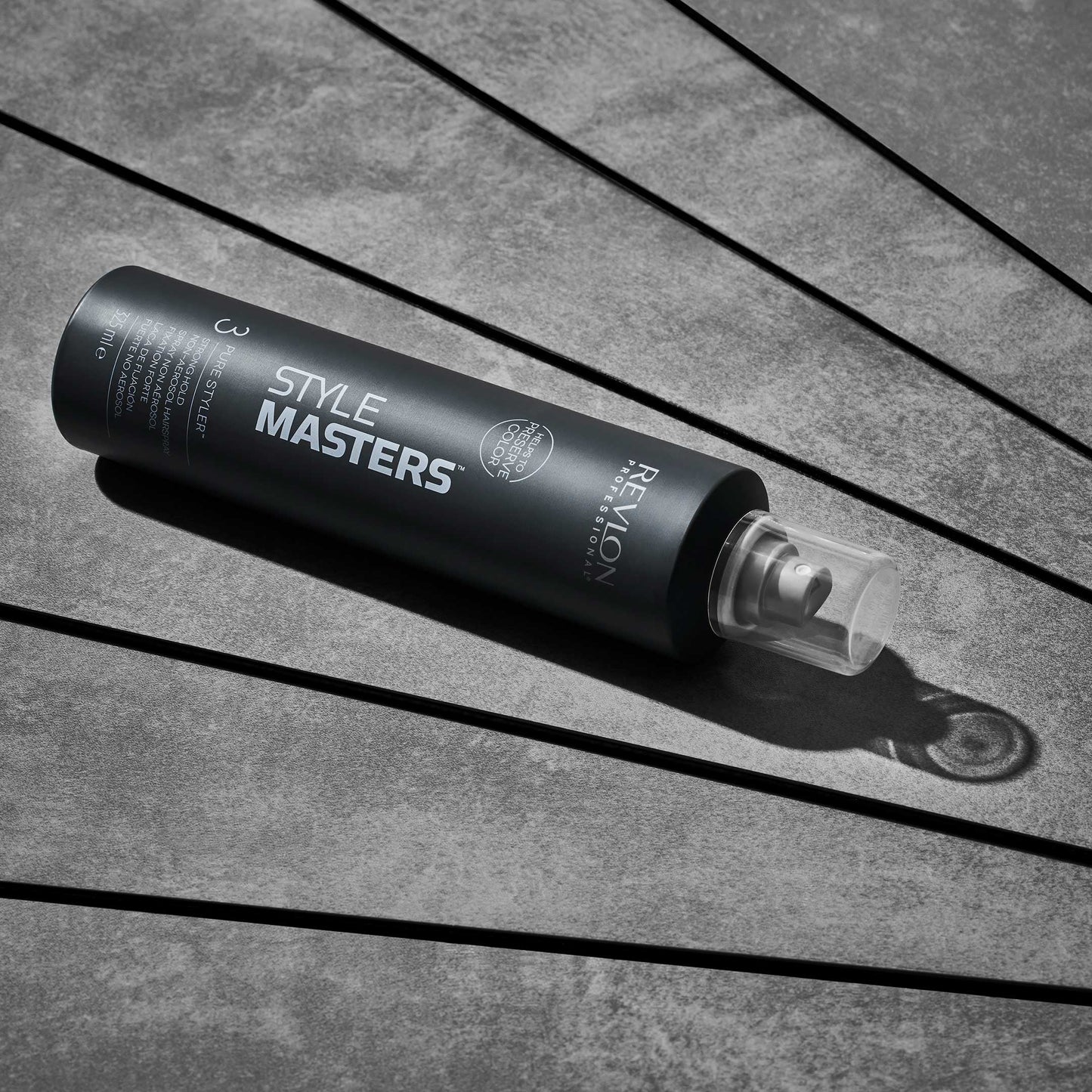 REVLON PROFESSIONAL STYLE MASTERS™ PURE STYLER™ 3 Strong Hold Non-Aerosol Hairspray 325ml - AtsiHairSupplies
