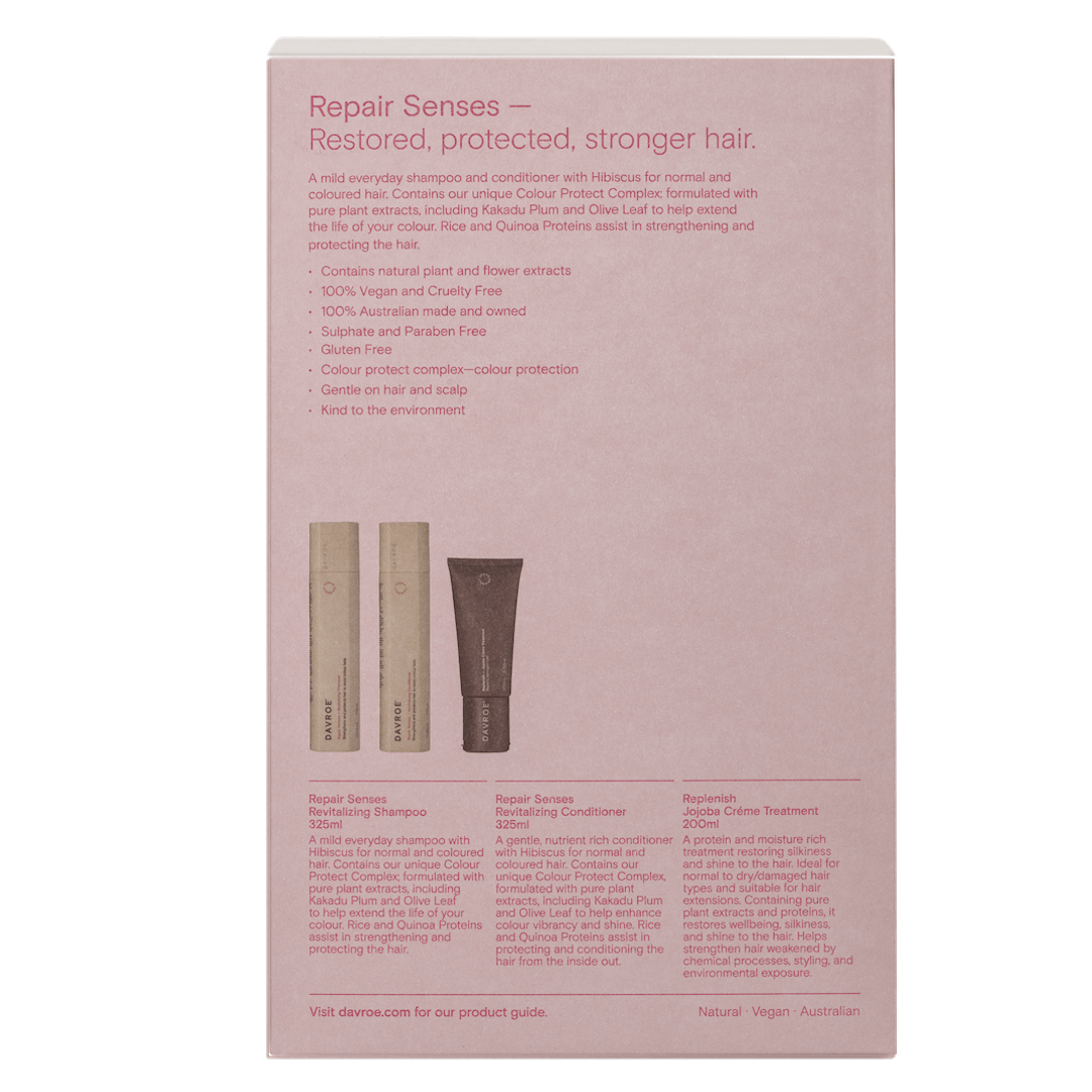 Davroe Repair Senses Mothers Day Trio Pack