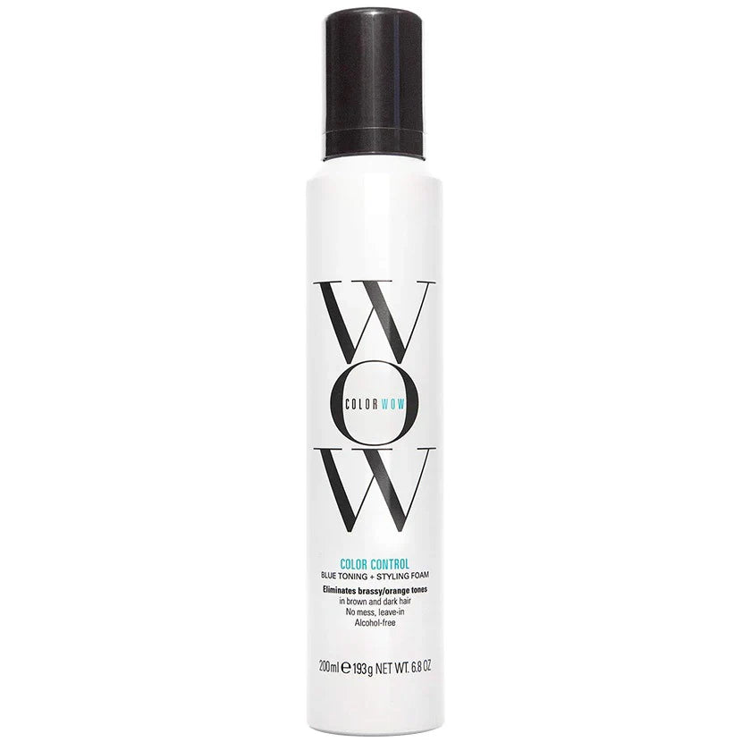COLOR WOW Color Control Blue Toning + Styling Foam 200ml - AtsiHairSupplies