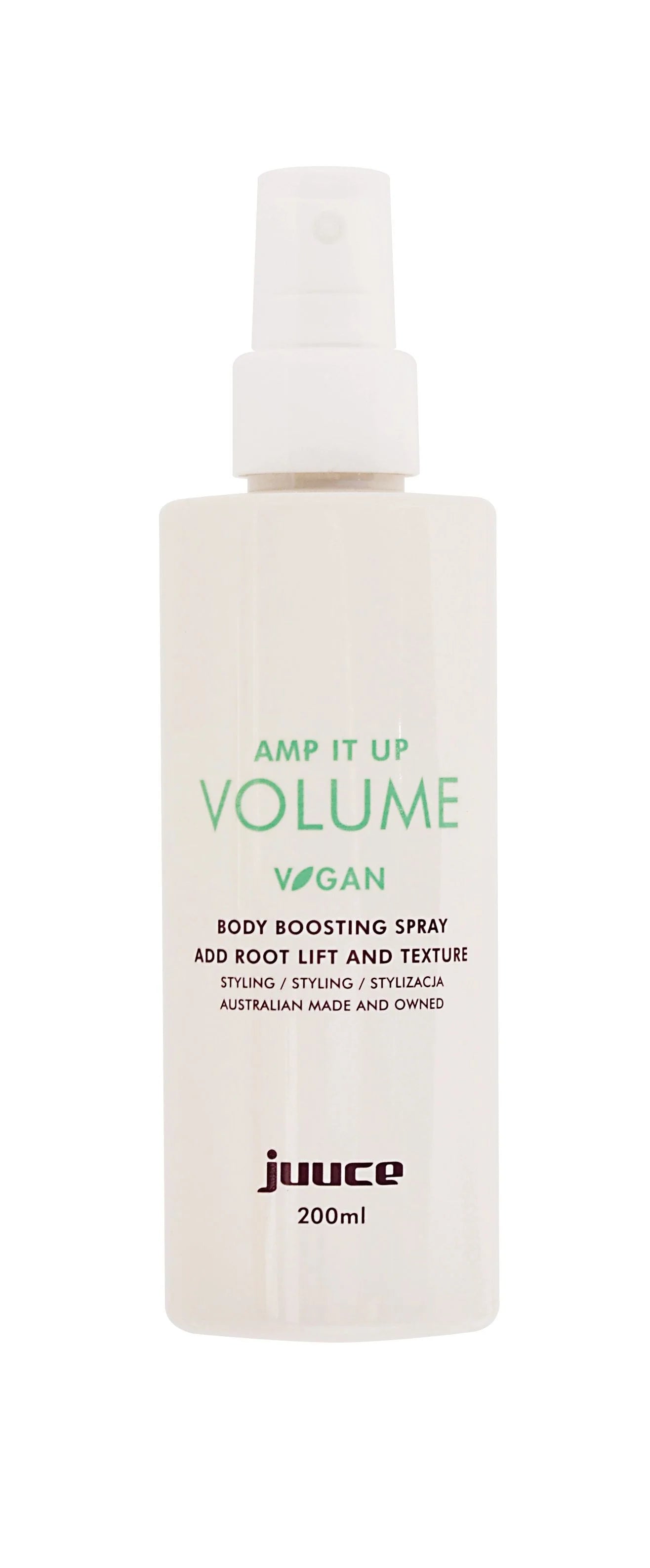 Juuce Amp It Up VOLUME Body Boosting Spray 200ml - AtsiHairSupplies