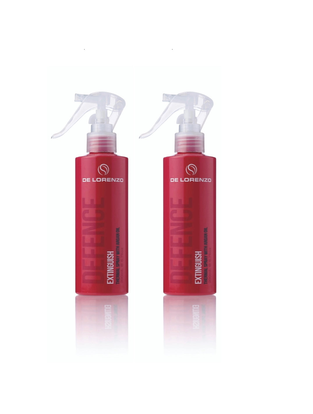 De Lorenzo Defence Extinguish Thermal Spray 2x200ml Bundle - AtsiHairSupplies