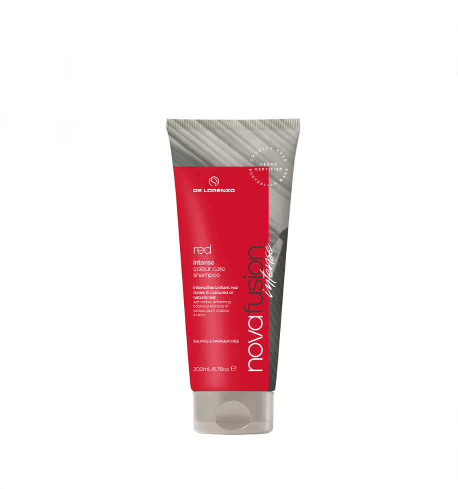 De Lorenzo RED Intense Colour Care Shampoo 200ml - AtsiHairSupplies