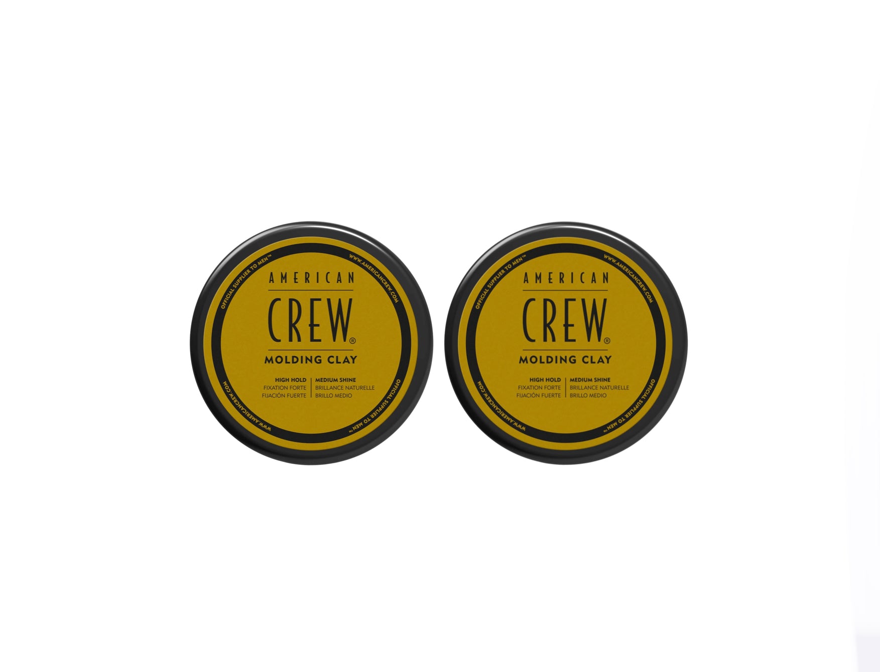 AMERICAN CREW MOLDING CLAY 2x85g Bundle - AtsiHairSupplies