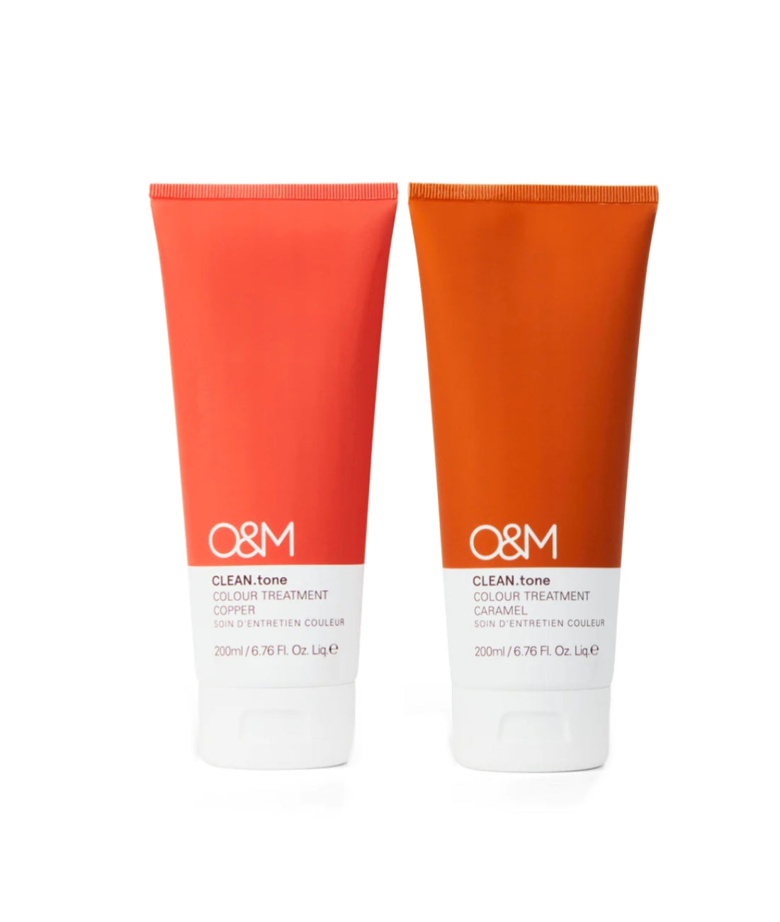 O&M Clean.Tone COPPER & CARAMEL Colour Treatment 2x200ml