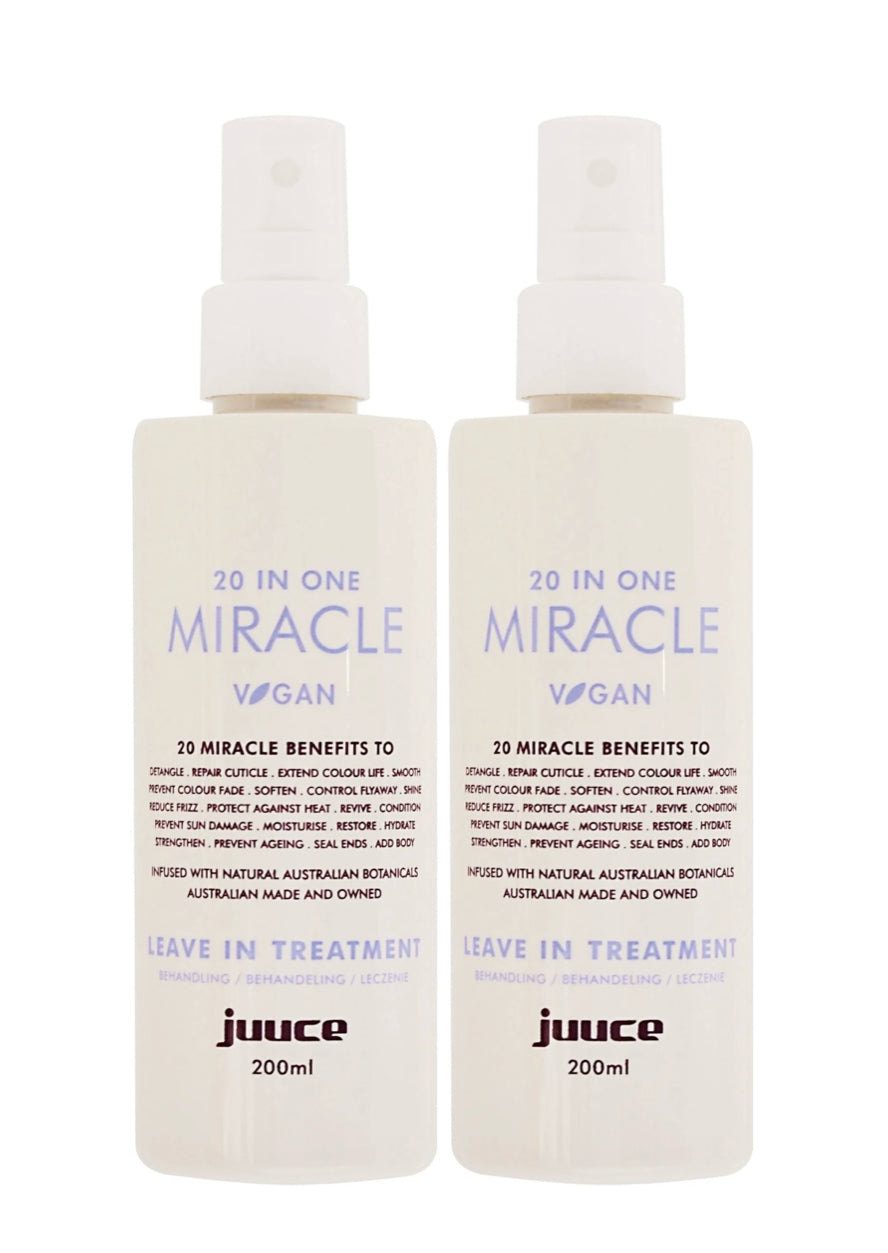 Juuce 20 in One MIRACLE 噴霧多效合一護理 2x200ml