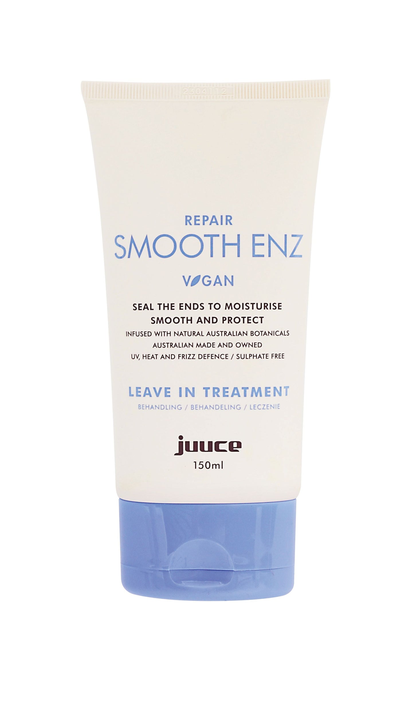 Juuce Repair SMOOTH ENZ Seal The Ends To Moisturise 150ml - AtsiHairSupplies