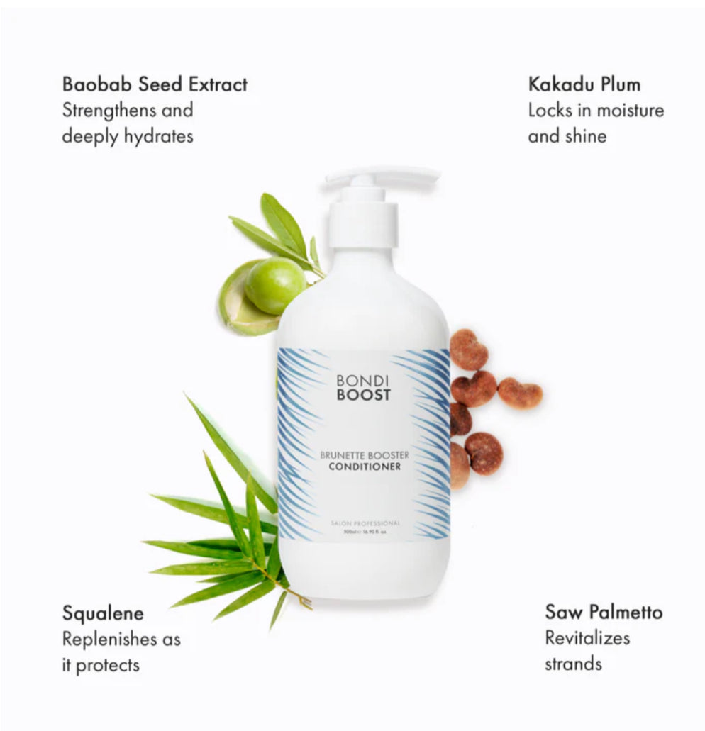 Bondi Boost Brunette Booster Conditioner 500ml - AtsiHairSupplies