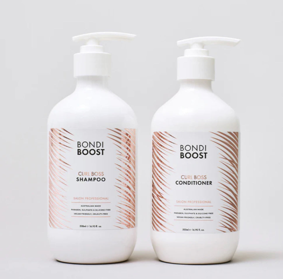 Bondi Boost Curl Boss Shampoo 500ml & Conditioner 500ml Bundle - AtsiHairSupplies