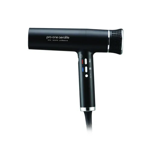 Pro-One Aerolite Hairdryer Black - AtsiHairSupplies