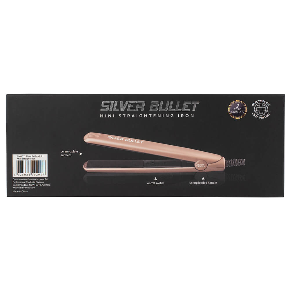 Silver Bullet Mini Straightening Irons - AtsiHairSupplies