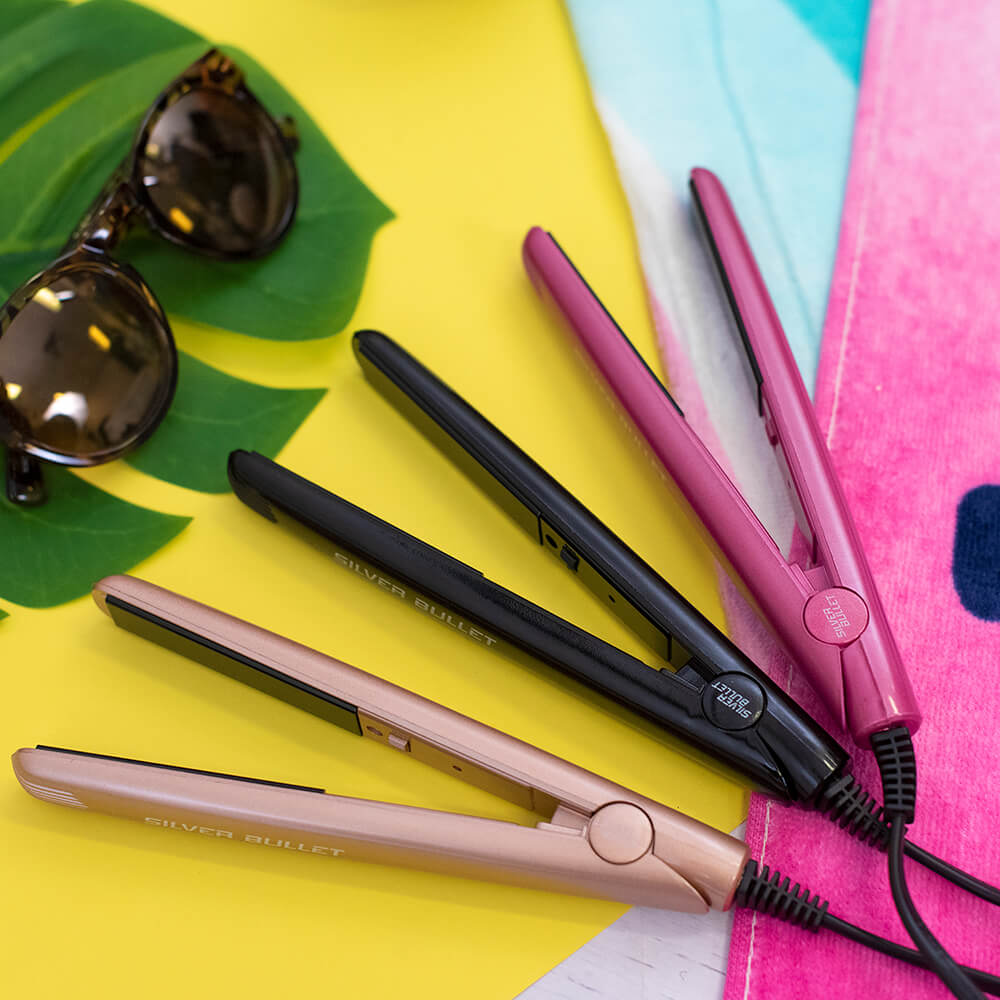 Silver Bullet Mini Straightening Irons - AtsiHairSupplies