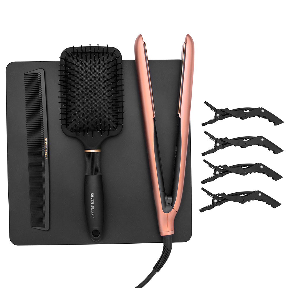 Silver Bullet Titanium 230 Supernova - Professional Touch Screen Straightening Iron - AtsiHairSupplies