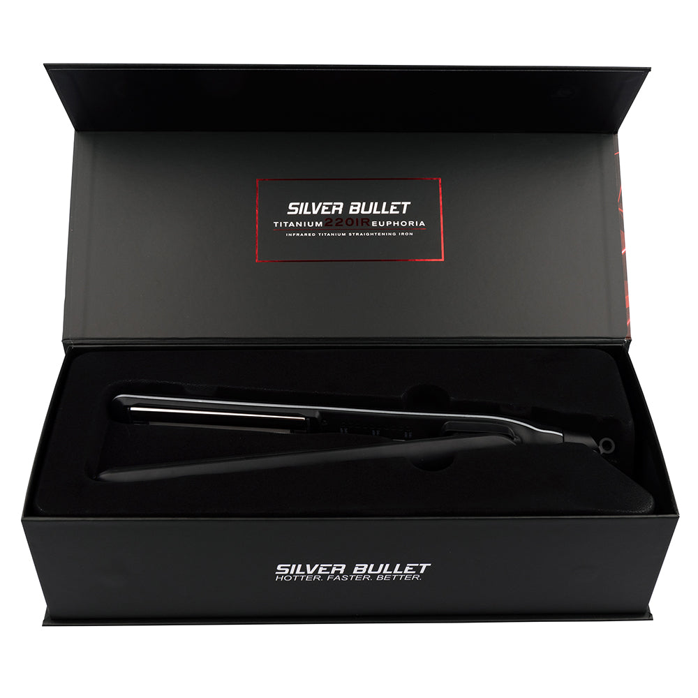 Silver Bullet Titanium 220IR Euphoria Infrared Hair Straightener - AtsiHairSupplies