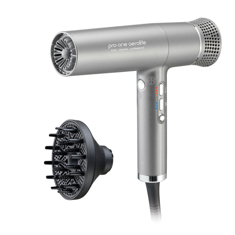 Pro-One Aerolite Hairdryer Titanium - AtsiHairSupplies