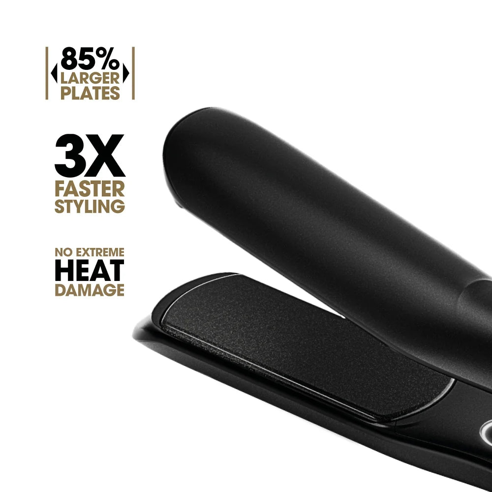 GHD CHRONOS MAX professional HD motion-responsive wide plate styler BLACK