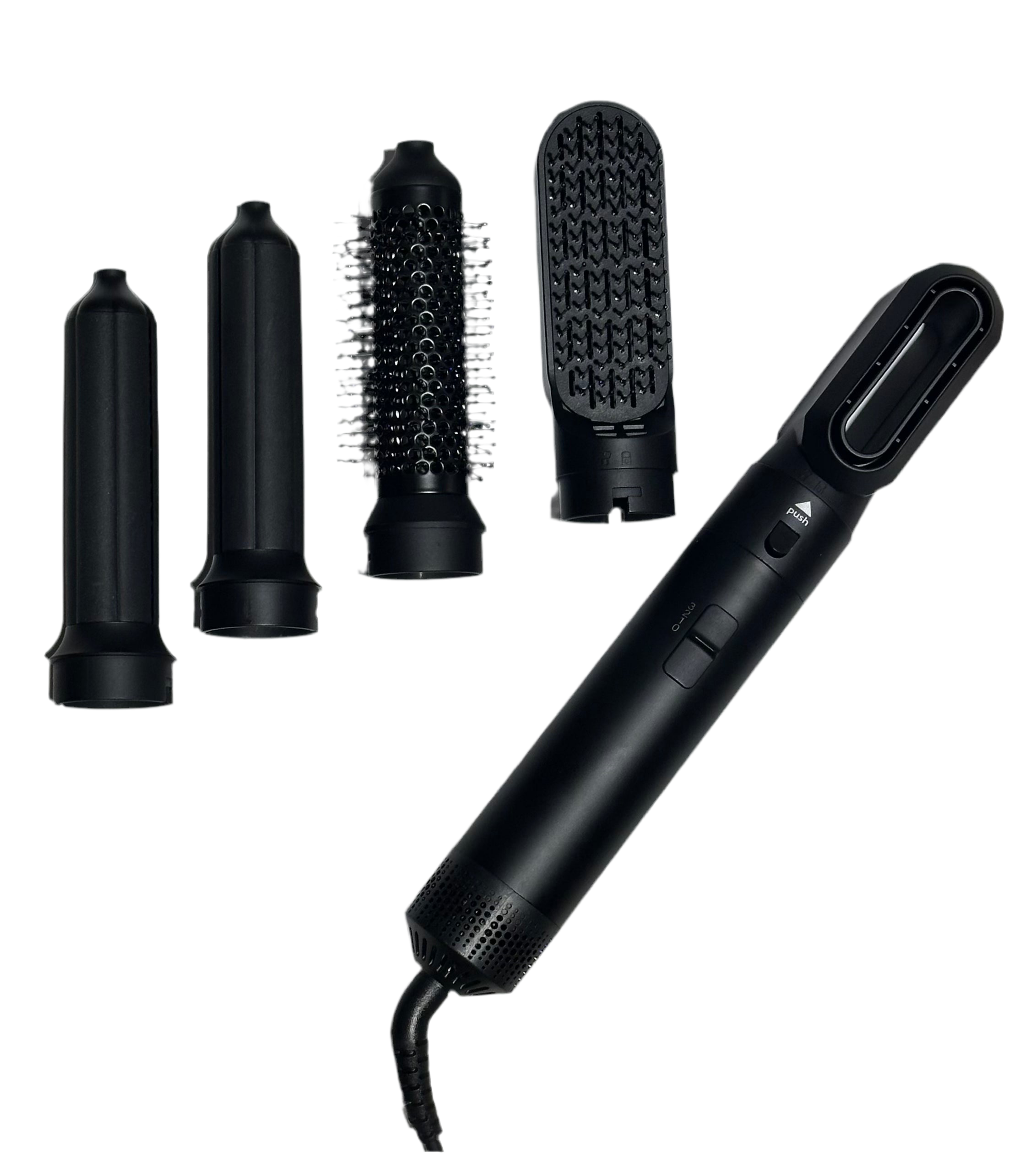 Hair Styler 5 in 1 - Black - AtsiHairSupplies