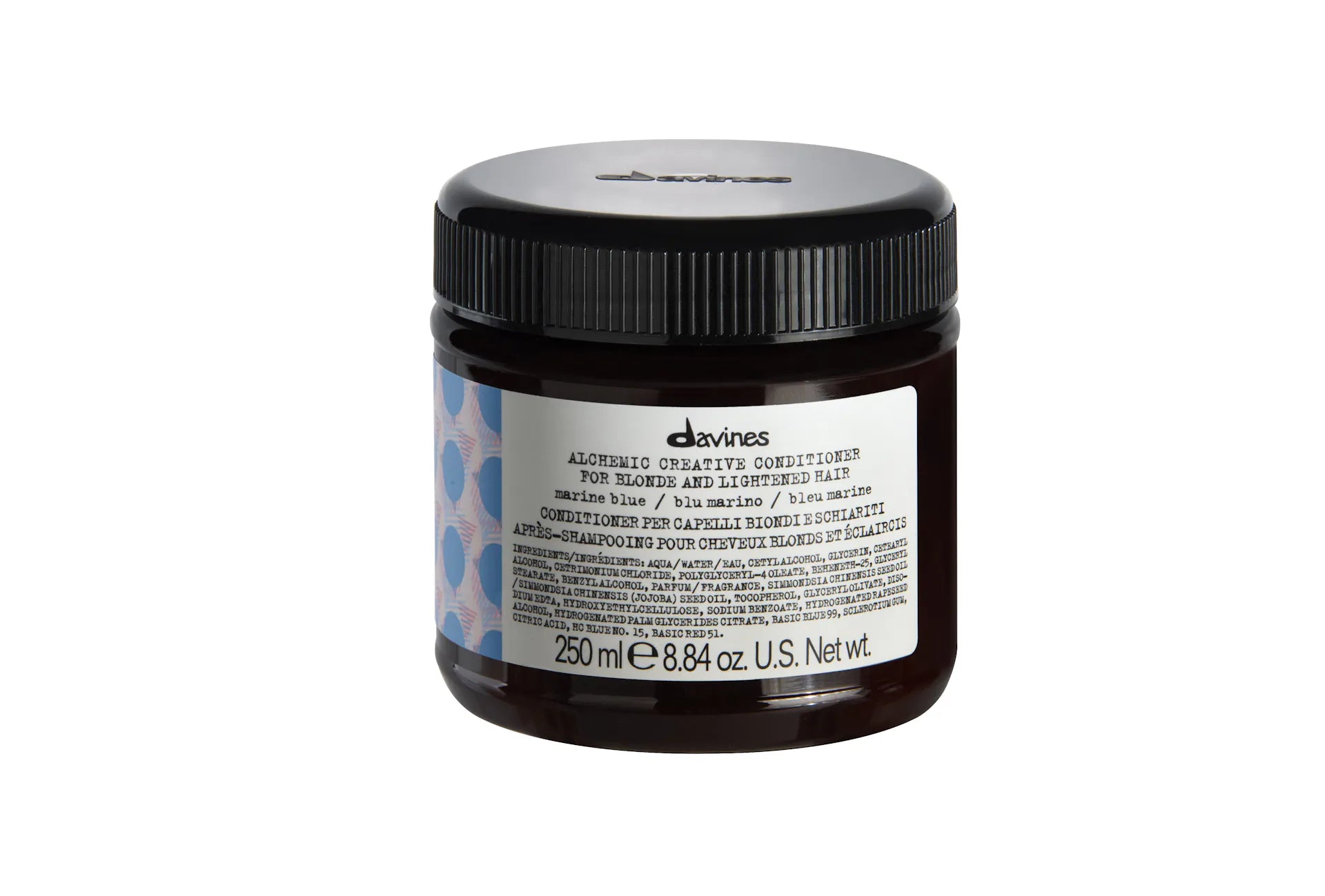 Davines Alchemic Conditioner Marine Blue 250ml - AtsiHairSupplies