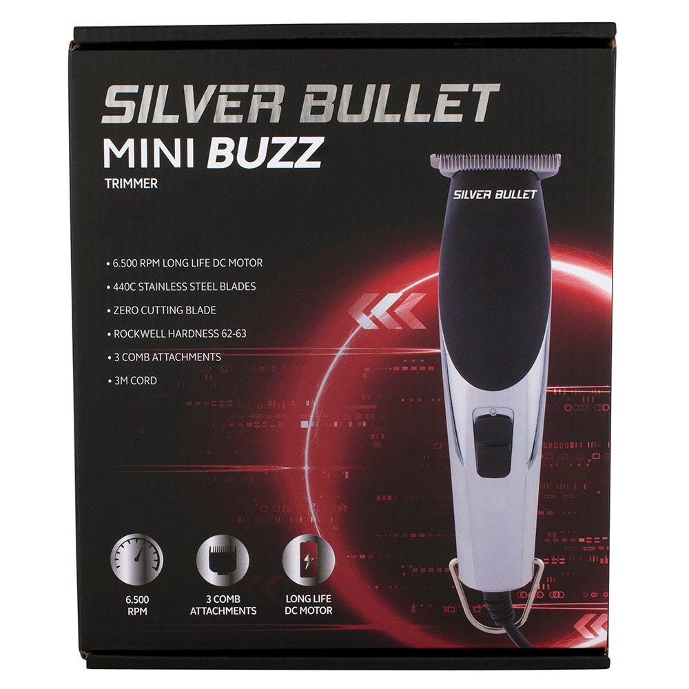 SILVER BULLET MINI BUZZ HAIR TRIMMER - AtsiHairSupplies