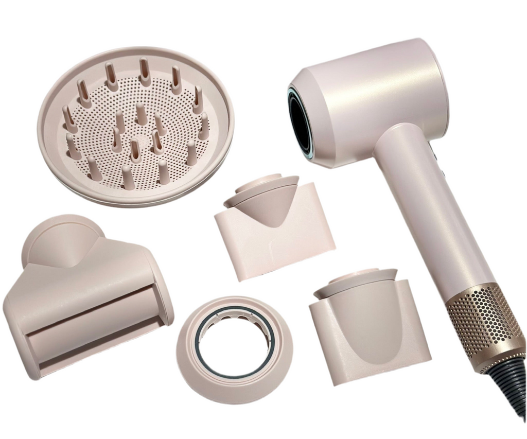 Powerful Digital Hair Dryer - Pink - AtsiHairSupplies