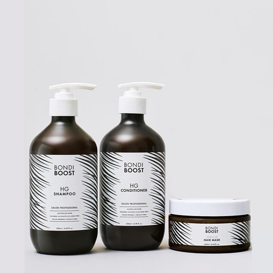 Bondi Boost HG Shampoo & Conditioner &  Miracle Hair Mask Bundle - AtsiHairSupplies