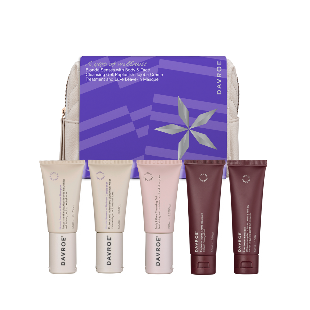 Davroe Blonde Senses Christmas Travel Pack - AtsiHairSupplies