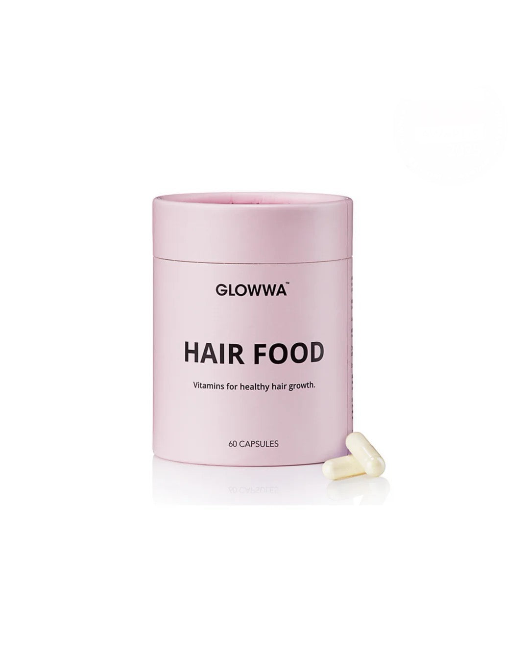 GLOWWA HAIR FOOD - Hair Vitamins 60 Capsules - AtsiHairSupplies