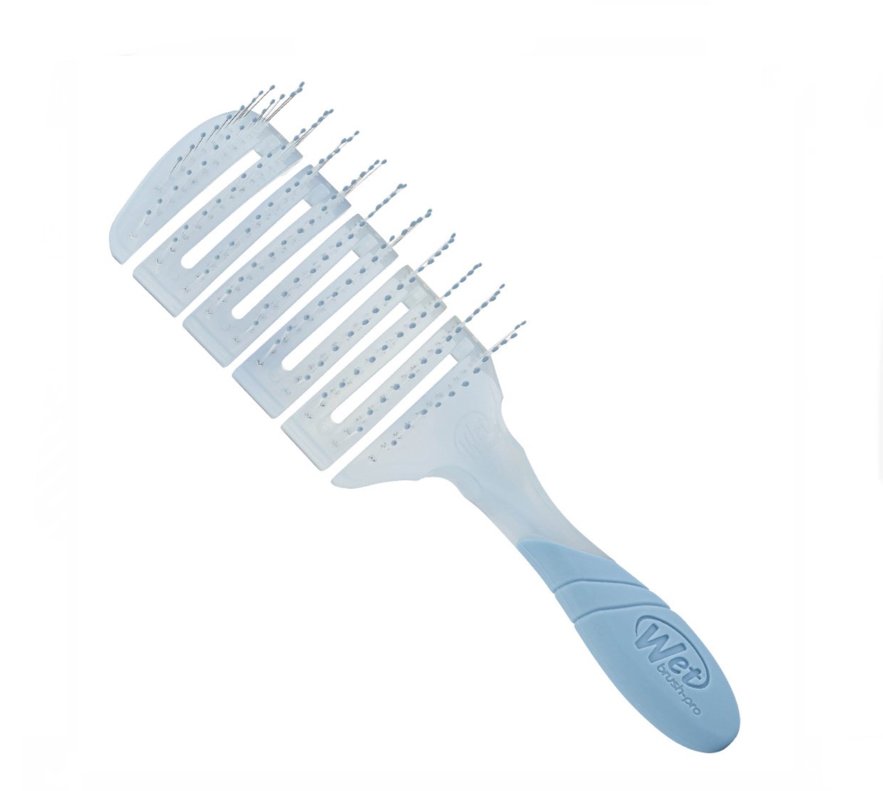 WetBrush Pro Hydro Tie Dye Flex Dry Paddle Blue - AtsiHairSupplies