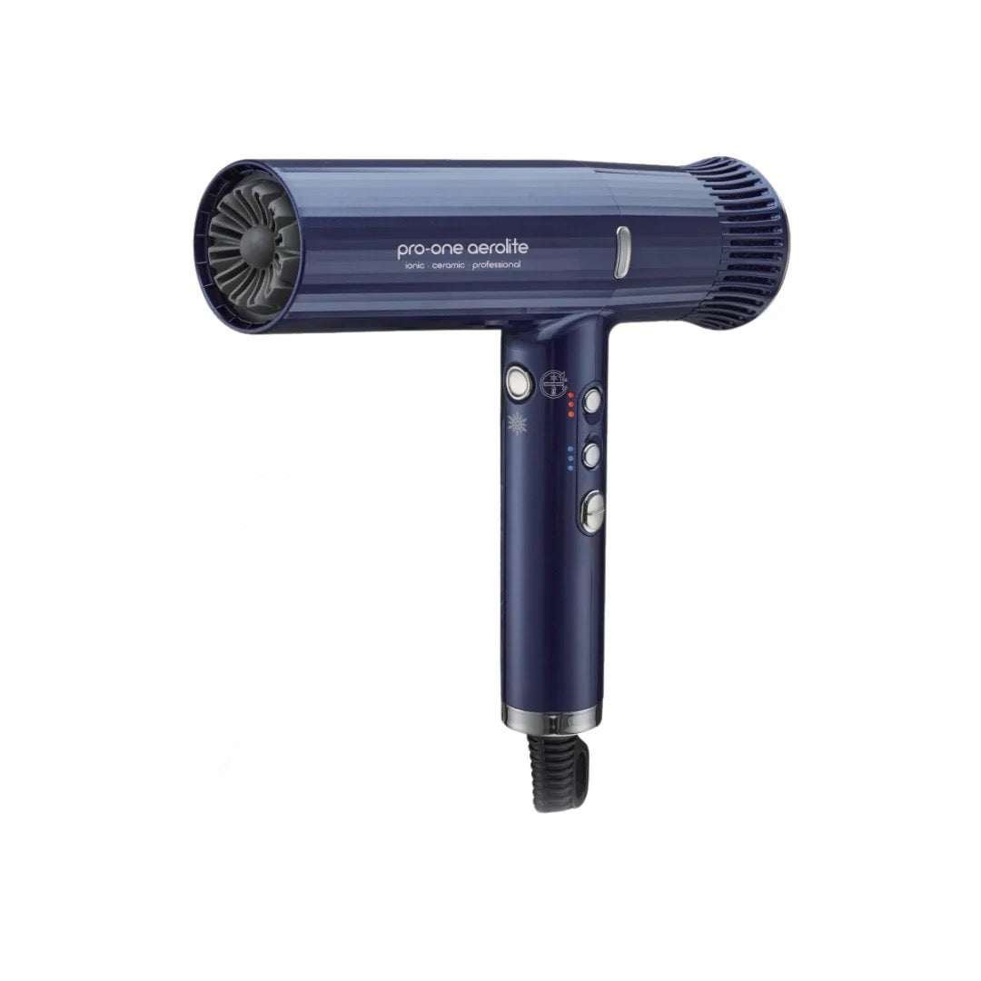 PRO-ONE Aerolite Hairdryer - Sapphire Blue - AtsiHairSupplies