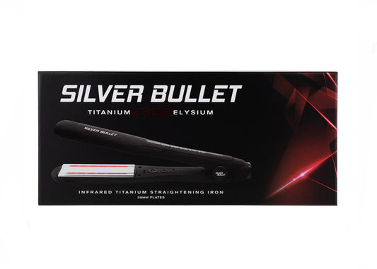 SILVER BULLET TITANIUM 230 IR ELYSIUM INFRARED HAIR STRAIGHTENER - AtsiHairSupplies