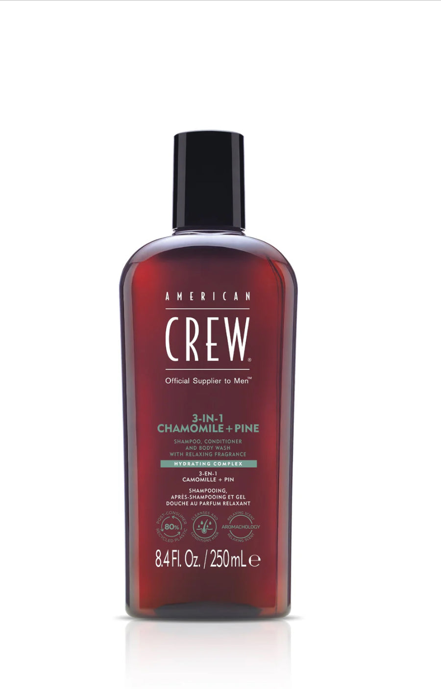 American Crew 3-IN-1 CHAMOMILE + PINE 450ml - AtsiHairSupplies