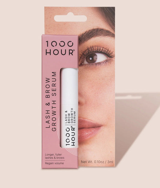 1000 Hour Lash & Brow Growth Serum 3ml - AtsiHairSupplies