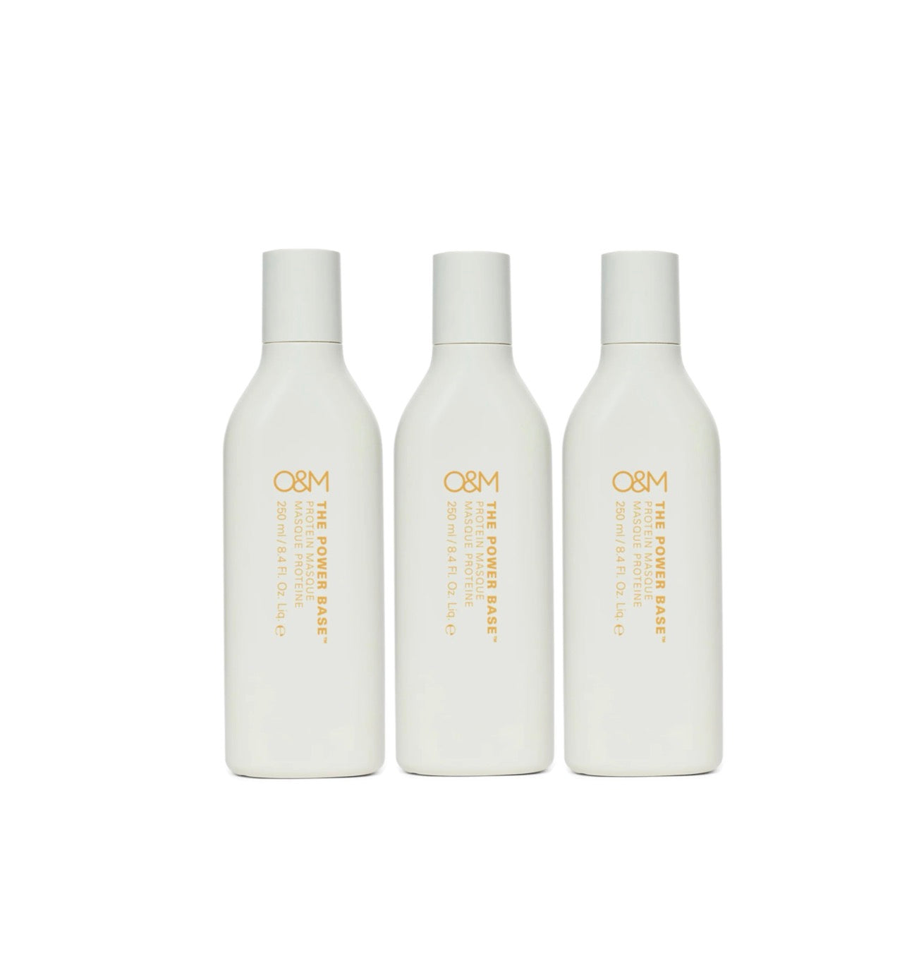 O&M THE POWER BASE MASQUE Trio 3x250ML - AtsiHairSupplies
