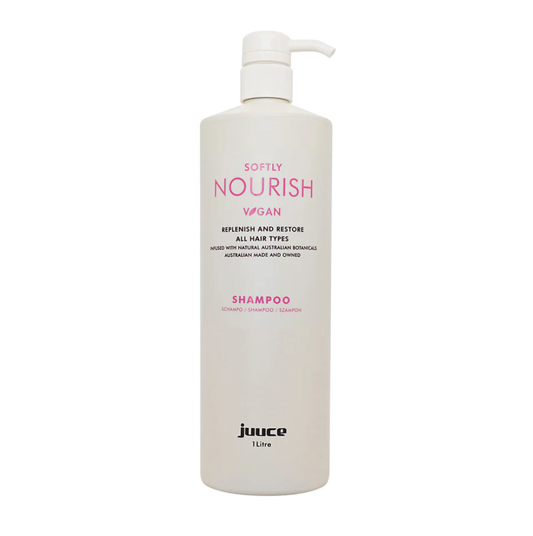 Juuce Softly NOURISH Shampoo 1Lt - AtsiHairSupplies