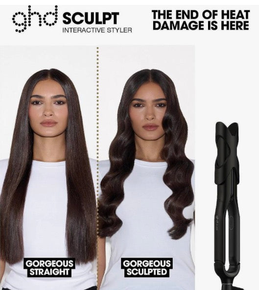 GHD Sculpt Interactive Hair Straightener Black