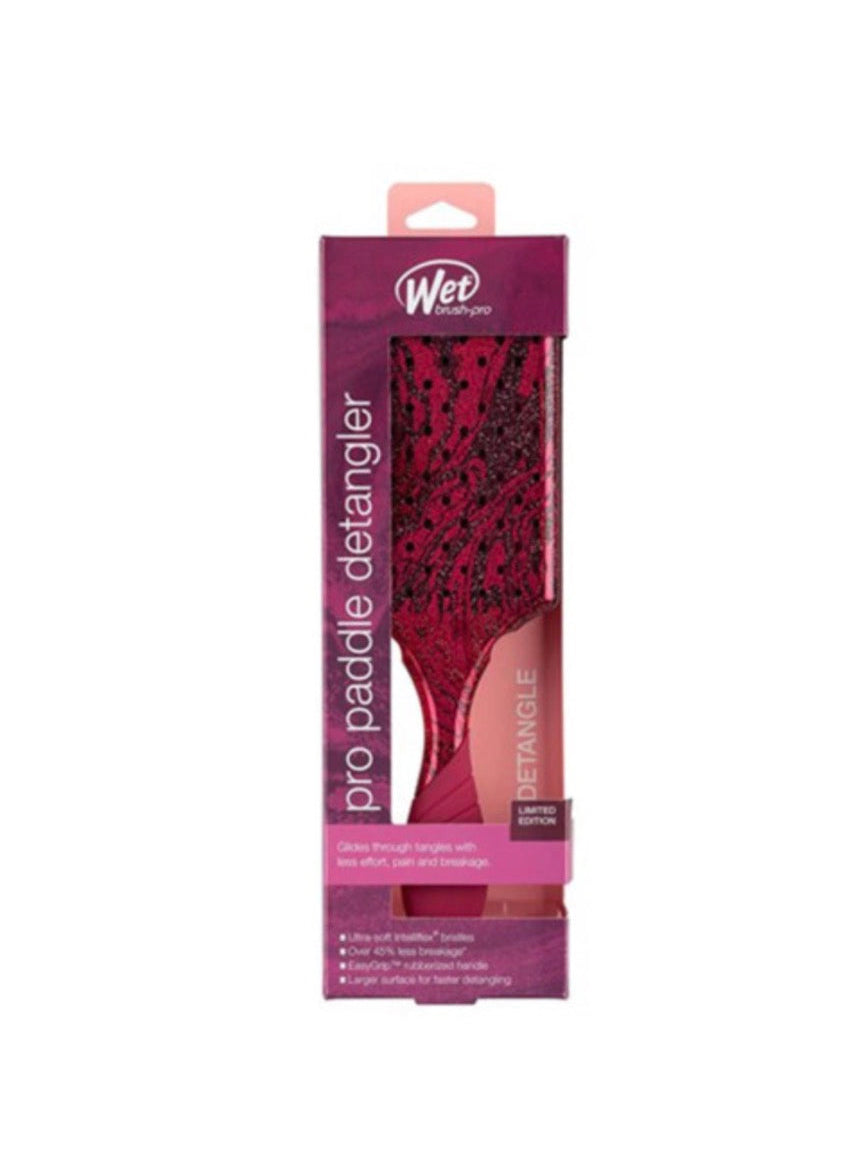 WetBrush Pro Paddle Detangler Mineral Sparkle - Wine - AtsiHairSupplies