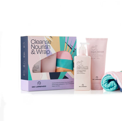 De Lorenzo Cleanse Nourish and Wrap - AtsiHairSupplies