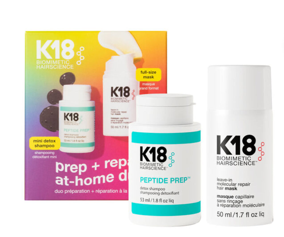 K18 Prep + Repair At-Home Duo - AtsiHairSupplies