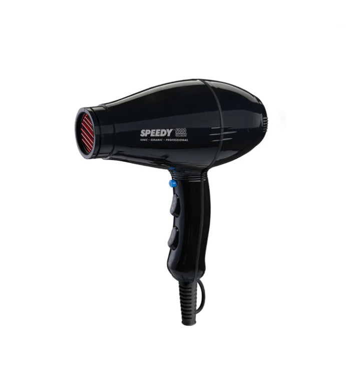 Speedy 5000 Compact Ionic Ceramic Professional Hairdryer Black - AtsiHairSupplies