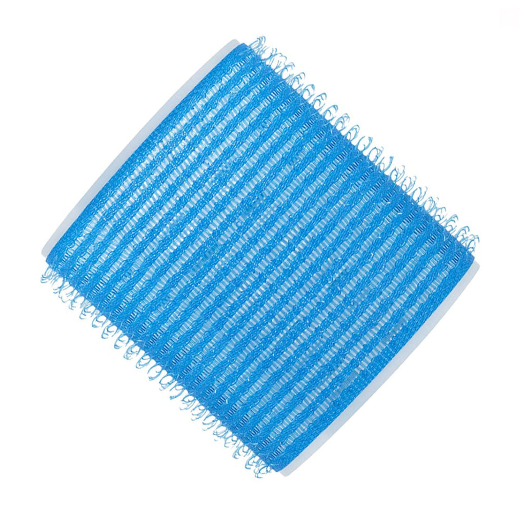HAIR FX - Self Gripping Velcro Rollers 57mm 6pk - Light Blue - AtsiHairSupplies